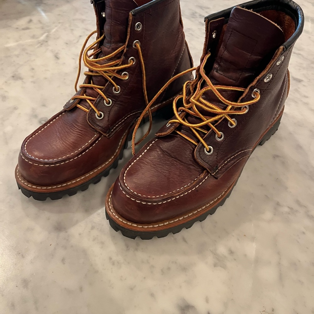 Red Wing 8146 Leather Moc Toe Work Boots *Factory Seconds*